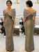Elegant Satin Floor-Length Sheath Mother Of The Bride Dresses, SFM007