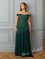 Elegant Chiffon Off Shoulder A-Line Mother Of The Bride Dresses with Appliques, SFM012