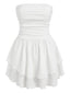 Sexy White Sweetheart Sleeveless A-Line Mini Dresses/ Homecoming Dresses, PD3656