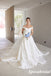 Elegant Satin Off Shoulder Sleeveless A-Line Long Wedding Dresses, WD3106