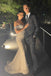 Nude Off-the-Shoulder Beaded High Slit Formal Gown for Gala, PD4130
