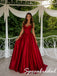 Stunning Satin Strapless Corset Ball Gown Prom Dress, PD4285