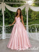 Stunning Satin Strapless Corset Ball Gown Prom Dress, PD4285