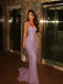 Sexy Spaghetti Straps Sleeveless Beaded Mermaid Maxi Prom Dress Wedding Party Dress, PD4044