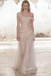 Elegant Asymmetrical Strpas Tulle and Sequin Sleeveless Mermaid Prom Dress, PD4070