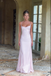 Sexy Soft Satin Spaghetti Sleeveless Mermaid Floor Length Prom Dress, PD4102