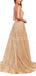 Chamring  A-Line Sequin Sparkly Long Modest Hot Custom Made Vintage Prom Dresses, PD1310