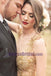 Custom Long Gold Stunning Chiffon Soft  Side Split Pretty Wedding dresses, Bridals Dress, PD0614