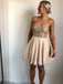 Charming Sweetheart Lace Beaded Short Cheap Homecoming Dresses Online, CM581 - SposaBridal