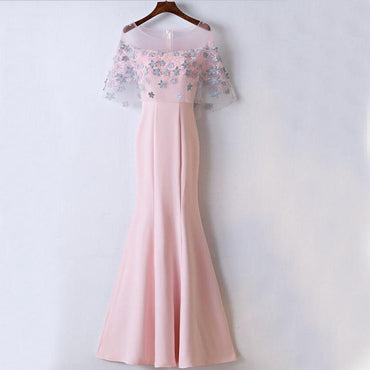 Affordable Unique New Design Pink Prom Dresses, Mermaid Popular Prom Dress for party,  PD0456 - SposaBridal