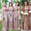 Custom Cheap Sparkly Sequin Mismatched Bridesmaid Dresses,  PD0457