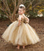 Brown Tulle Pixie Tutu Dresses, Popular Flower Girl Dresses, Free Custom Dresses, FG021 - SposaBridal