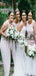 Charming Custom Mermaid Affordable Long Bridesmaid Dresses WG810