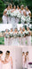 Charming Custom Mermaid Affordable Long Bridesmaid Dresses WG810