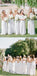 Charming Mismatched Chiffon Simple Bridesmaid Dresses WG527