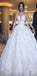 Lace Sweetheart Tulle Princess Fashion A-Line Wedding Dresses WD0301