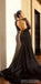 Long Sleeves Black Mermaid Modest Newest Sexy Elegant Long Prom Dresses with appliques, PD1324