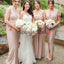 Mismatched Jersey Elegant Beach Long Bridesmaid Dresses WG820