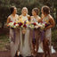 Mismatched Simple Elegant Cheap Bridesmaid Dresses WG779