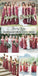 Mismatched Chiffon Inexpensive Floor Length A-line Dusty Rose Simple Bridesmaid Dresses,Wedding Guest Dresses WG575