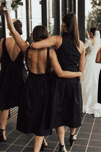 Mismatched Elegant Modest Popular Formal Hot  Short Bridesmaid Dresses, WG412