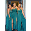 New Style A-line Simple Bridesmaid Dresses With Split WG903