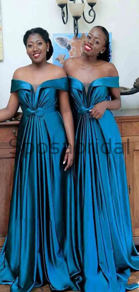 Newest Unique Design A-line Off the Shoulder Bridesmaid Dresses WG703