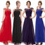 Colorful Chiffon Lace Applique A-line Floor-length Bridesmaid Dresses , wedding guest dress ,PD0298