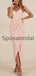 Spaghetti Straps Blush Pink Short Most Popular Bridesmaid Dresses WG840