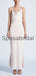 Spaghetti Straps Long Most Popular Beach Bridesmaid Dresses WG835