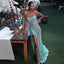 Unique Deiagn Off the Shoulder Formal Mermaid Modest Long Prom Dresses PD1675