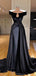 Unique Design Black Cheap Custom Formal Elegant Long Prom Dresses, PD1459