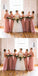 V-Neck Chiffon Long Cheap Popular Best Sale High Quality Bridesmaid Dresses