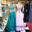 Gorgeous beading High Neck Sparkly Red Blue Green Sparkly Shining Prom Dresses, PD0625