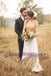 Custom Long Gold Stunning Chiffon Soft  Side Split Pretty Wedding dresses, Bridals Dress, PD0614