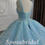 Elegant Tulle And Sequin Lace Spaghetti Straps Lace Up Back A-Line Long Prom Dresses,PD3681